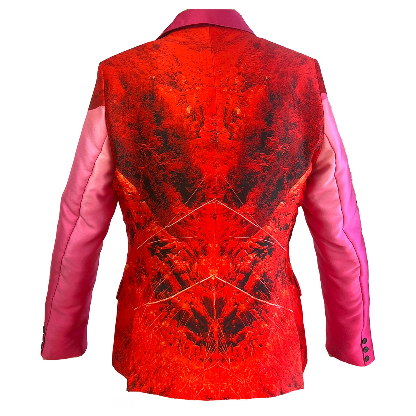 Woman´s blazer jacket österlen red pink