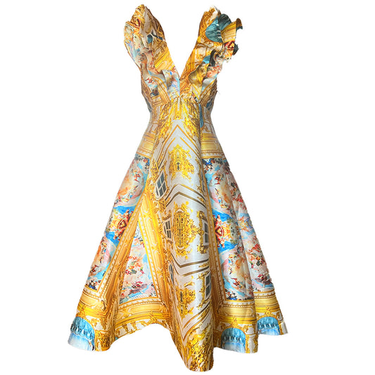 Florence butterfly dress baptiste