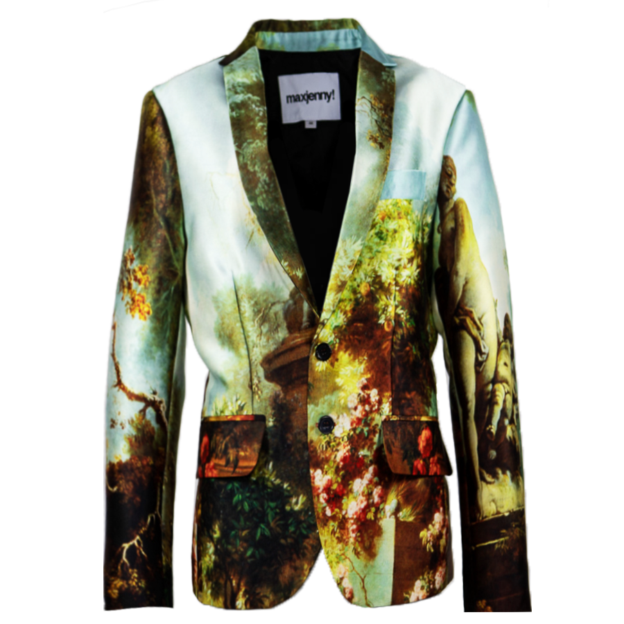 Men's blazer jacket garden royal