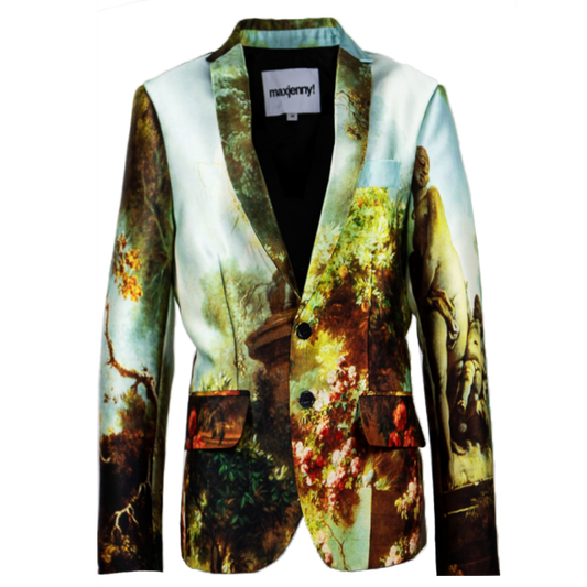 Men's blazer jacket garden royal