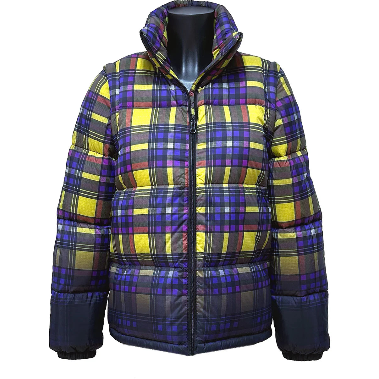 dun-downjacket-jakker-ski-tartan-quate-väst-vinter