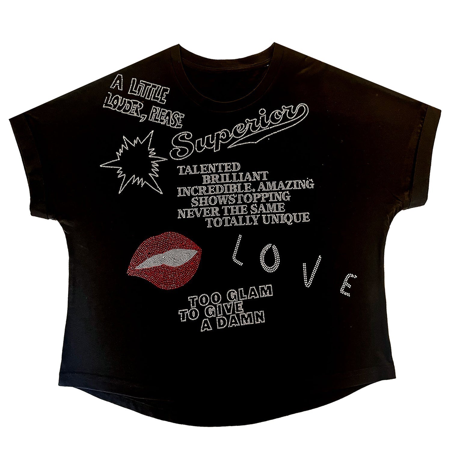 Maxjenny silver lyric swarovski t-shirt 2-swarovski-t-shirt-2-t-shirt-swarovski-quates