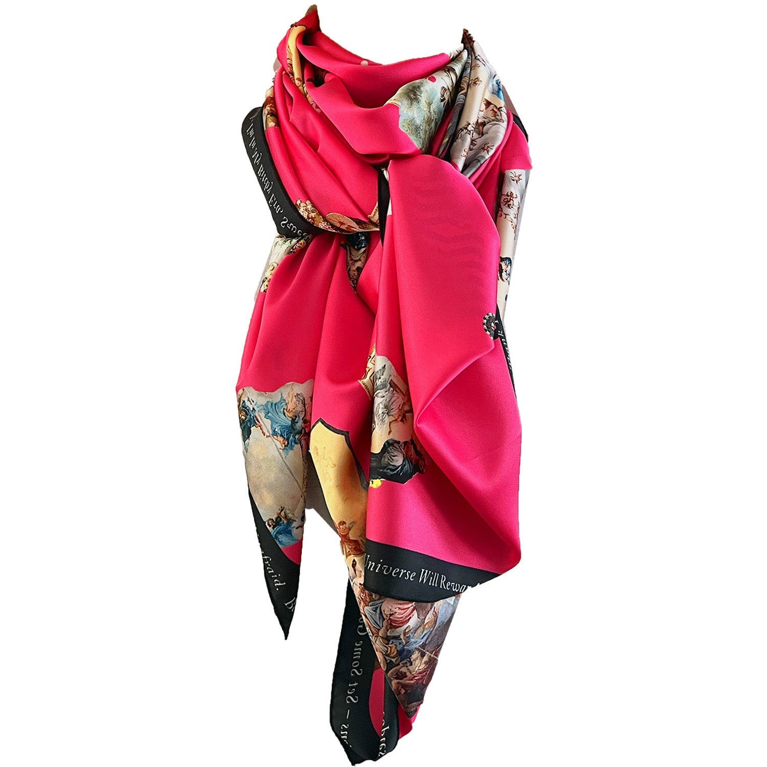 Scarf sicily hot pink-schal-sjal