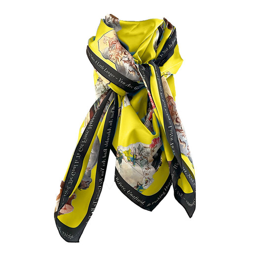 Scarf sicily yellow-schal-sjal