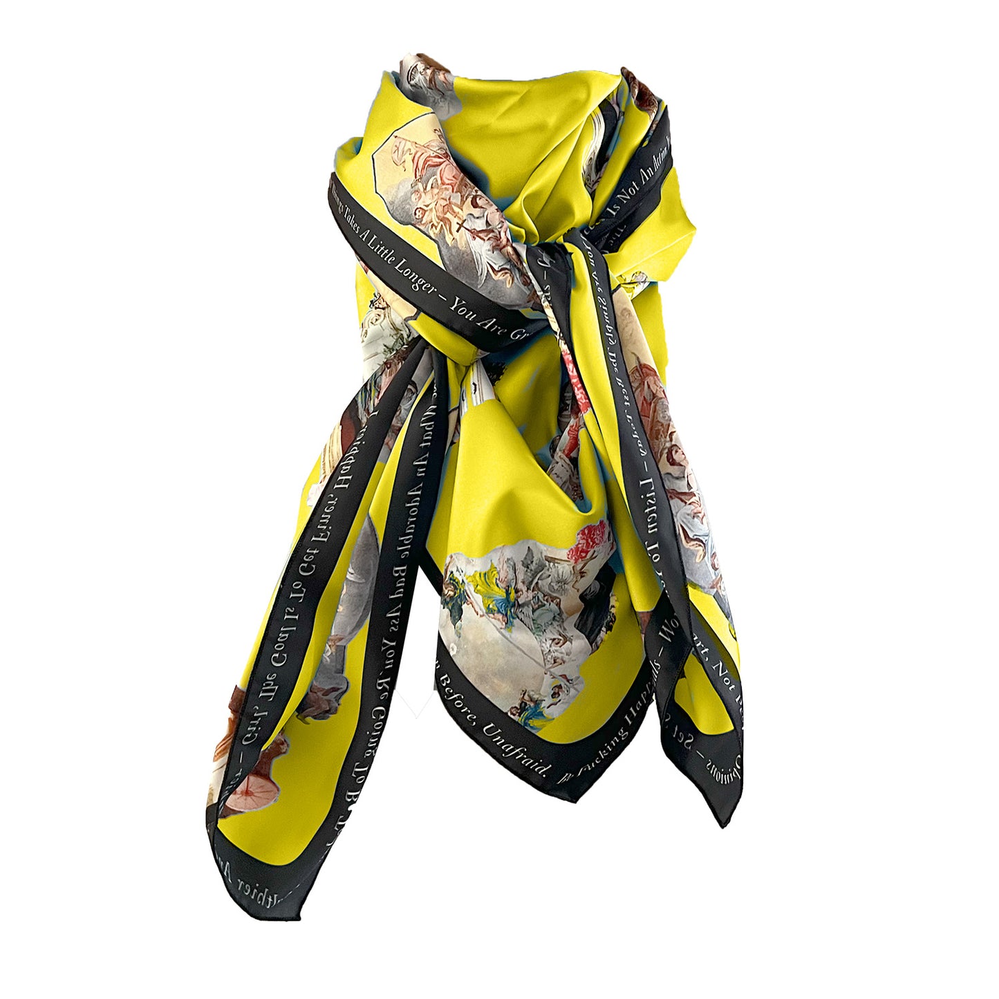 Scarf sicily yellow