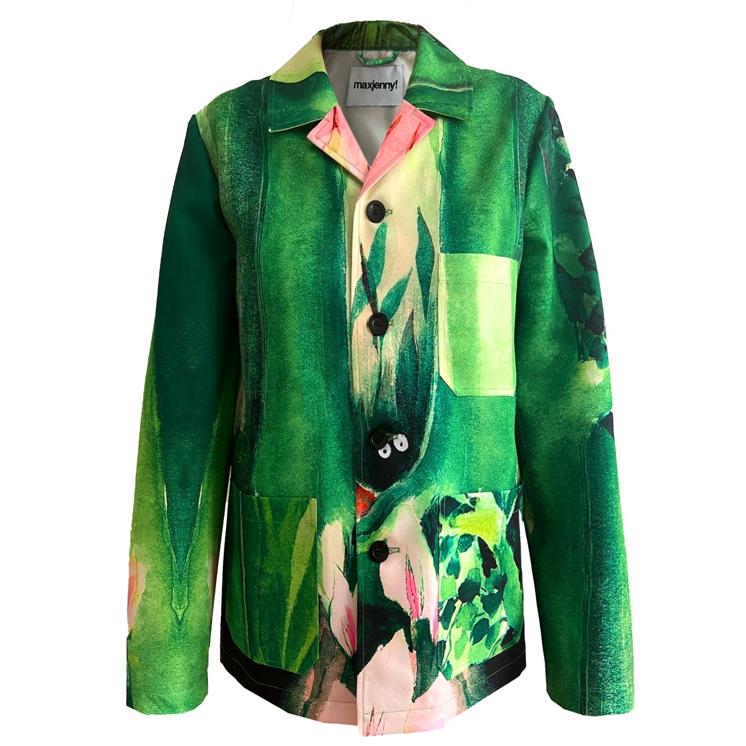 The celebration of the Moomin 80 year! Workwear jacket green-jacka-jakke-dam