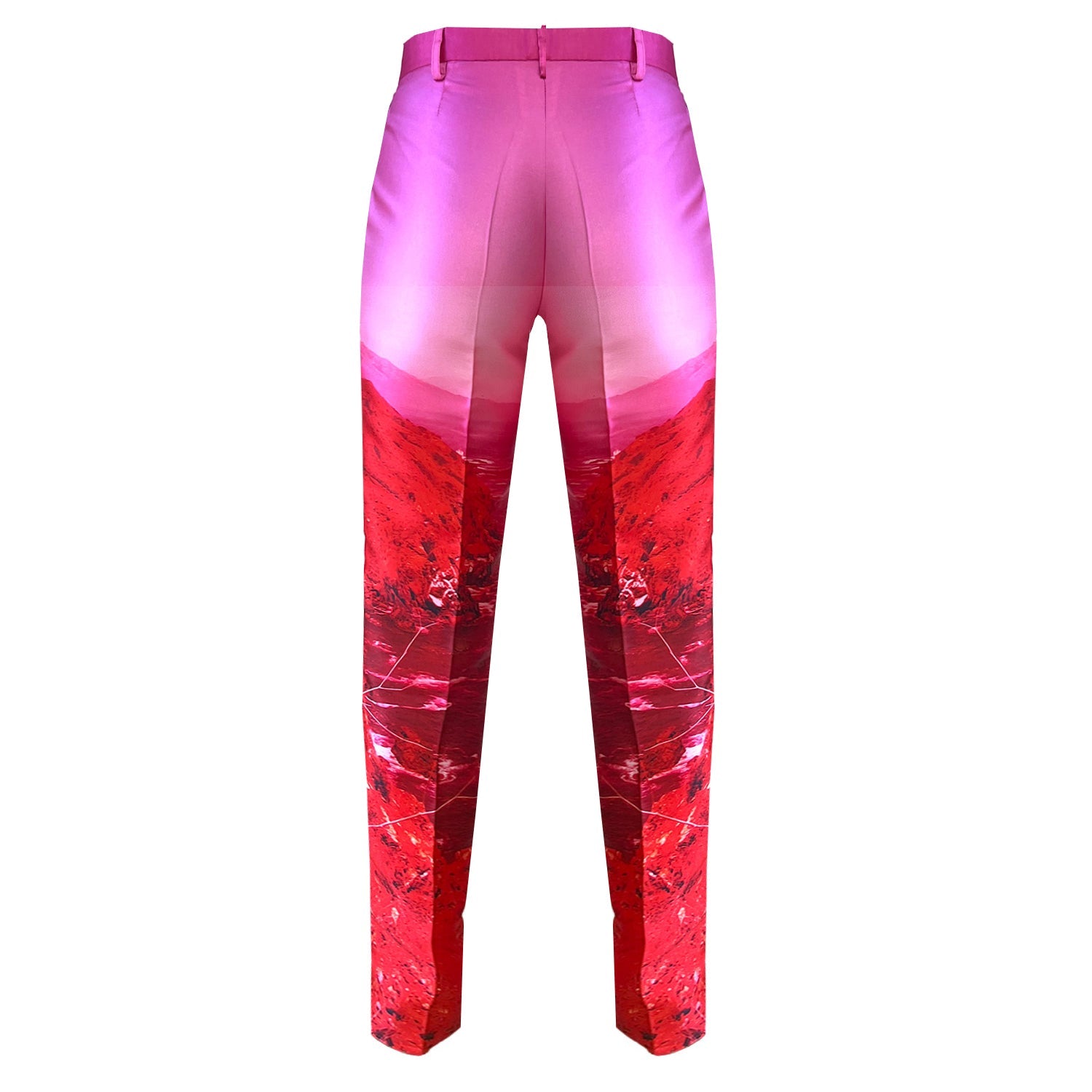 Woman´s classic suit pants österlen pink red-byxor-hose-buksedragt-byxdrakt-bukse